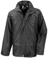 Core rain jacket — Black