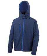 Core TX performance hooded softshell jacket — Navy/Royal