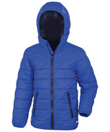 Core junior soft padded jacket — Royal/Navy