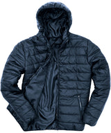 Soft padded jacket — Navy