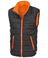 Core junior bodywarmer — Black/Orange
