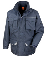 Work-Guard Sabre long coat — Navy