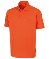 Work-Guard Apex pocket polo shirt — Orange