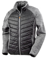 Elevator jacket — Black/Grey Marl