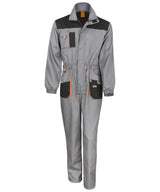 Work-Guard lite coverall — Grey/Black/Orange