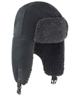 Thinsulate™ sherpa hat — Black