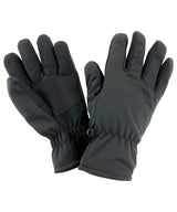 Softshell thermal glove — Black