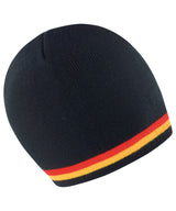 National beanie — Black/Red/Gold