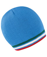 National beanie — Blue/Green/White/Red