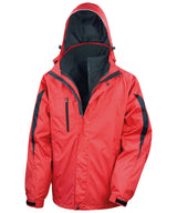 3-in-1 journey jacket with softshell inner — Red/Black