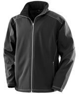 Treble stitch softshell — Black