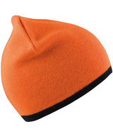 Reversible fashion fit hat — Bright Orange/Black