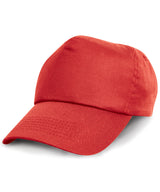 Cotton cap — Red