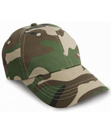 Heavy cotton drill pro-style cap — Camo