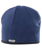 Reversible microfleece bob hat — Navy/Black