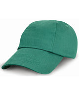 Junior low-profile cotton cap — Jade