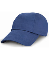 Junior low-profile cotton cap — Royal