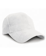 Pro-style heavy cotton cap — White