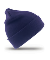 Kids woolly ski hat — Royal