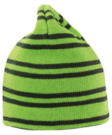 Team reversible beanie — Lime/Grey/Grey