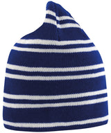 Team reversible beanie — Royal/White/Royal