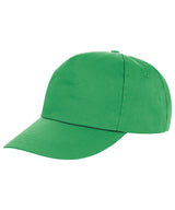 Houston 5-panel printer's cap — Apple Green