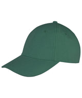 Memphis 6-panel brushed cotton low profile cap — Bottle