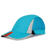 Sport cap — Aqua/Black