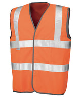 Safety high-viz vest — Fluorescent Orange