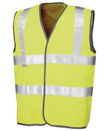Safety high-viz vest — Fluorescent Yellow