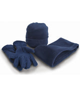 Polartherm™ fleece accessory set — Navy