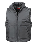 Fleece-lined bodywarmer — Dark Grey