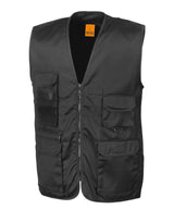 Adventure safari waistcoat — Black