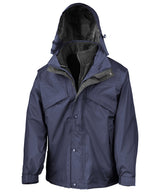 3-in-1 zip and clip jacket — Navy/Black*