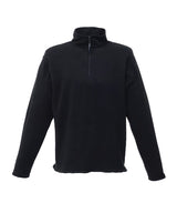 Zip-neck microfleece — Black