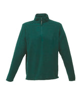 Zip-neck microfleece — Bottle Green