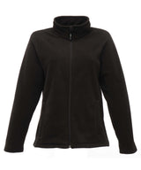 Women's full-zip microfleece — Black