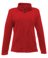 Women's full-zip microfleece — Classic Red