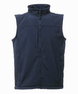 Flux softshell bodywarmer — Navy/Navy*