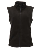 Women's microfleece bodywarmer — Black