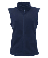 Women's microfleece bodywarmer — Dark Navy