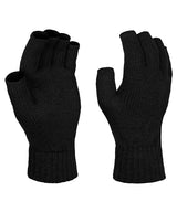 Fingerless mitts — Black