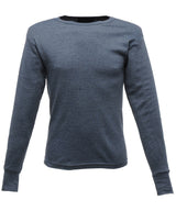 Thermal long sleeve vest — Denim