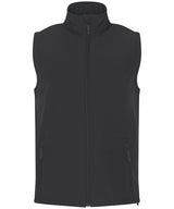 Pro 2-layer softshell gilet — Charcoal