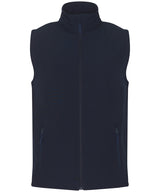 Pro 2-layer softshell gilet — Navy*