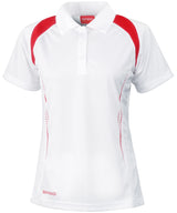 Women's Spiro team spirit polo — White/Red