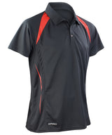 Spiro team spirit polo — Black/Red