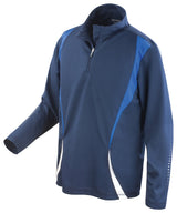 Spiro trial training top — Navy/Royal/White