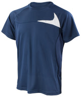 Spiro dash training shirt — Navy/White