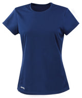 Women's Spiro quick-dry short sleeve t-shirt — Navy